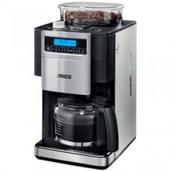 Princess 249402 Zwart/Zilver - filterkoffiezetter voor 10 ? 12 kopjes