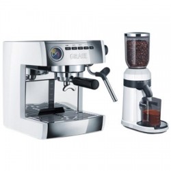 GRAEF ES 86 EU Set - Traditionele espresso + Koffiemolen CM81